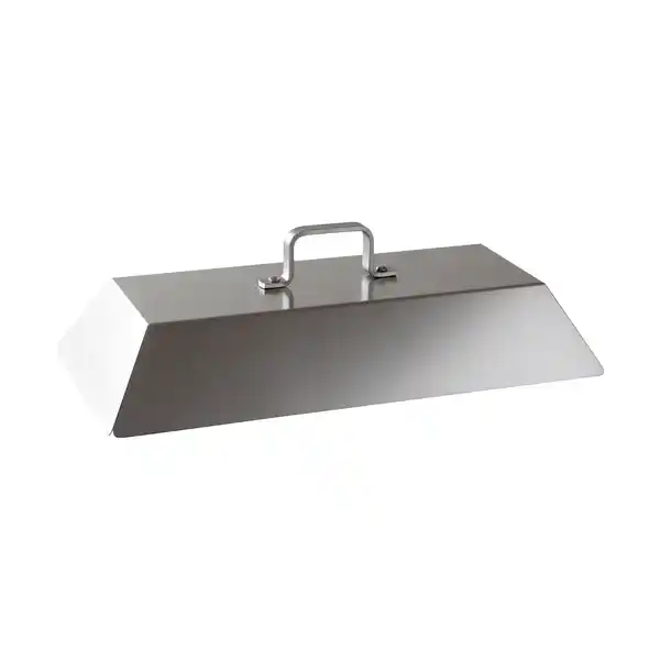 Lock till stekbord rostfritt stål, 45x22 cm