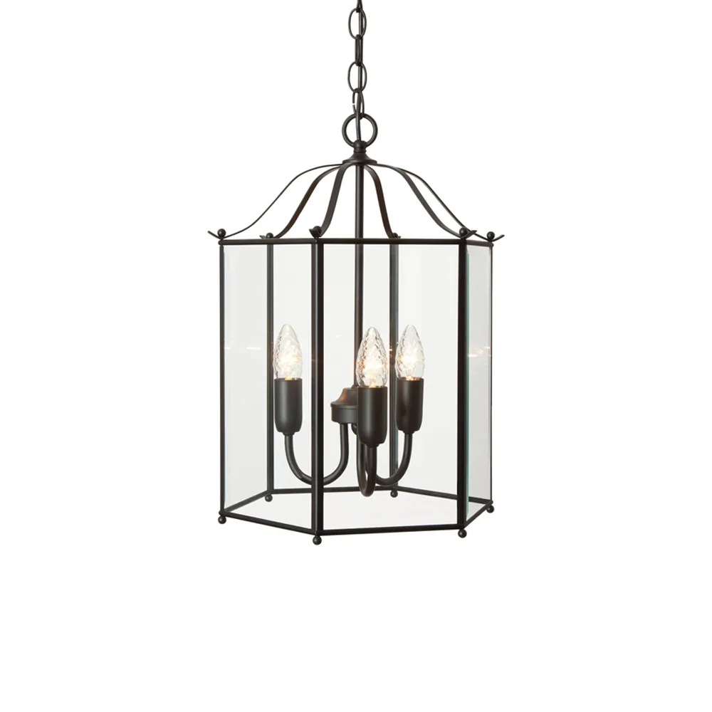 Konsthantverk Glimminge 3 pendel Ø32 cm Mat sort