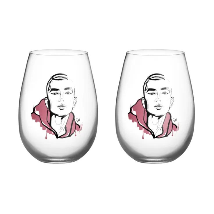 Kosta Boda All about you tumblerglas 57 cl 2-pack Close to him