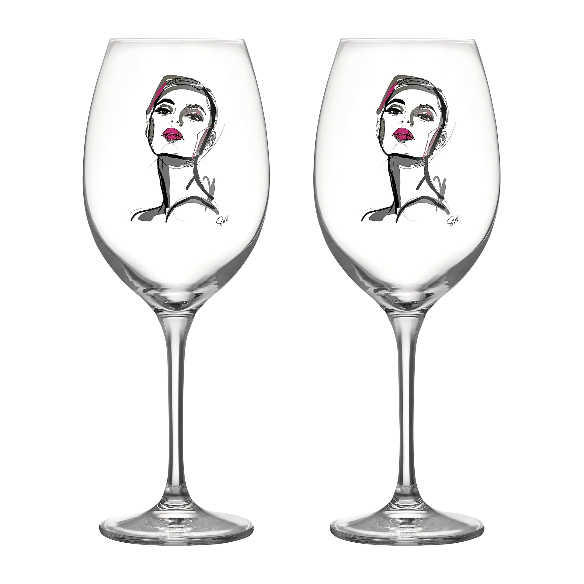 Kosta Boda All about you vinglas 52 cl 2 stk Hold you