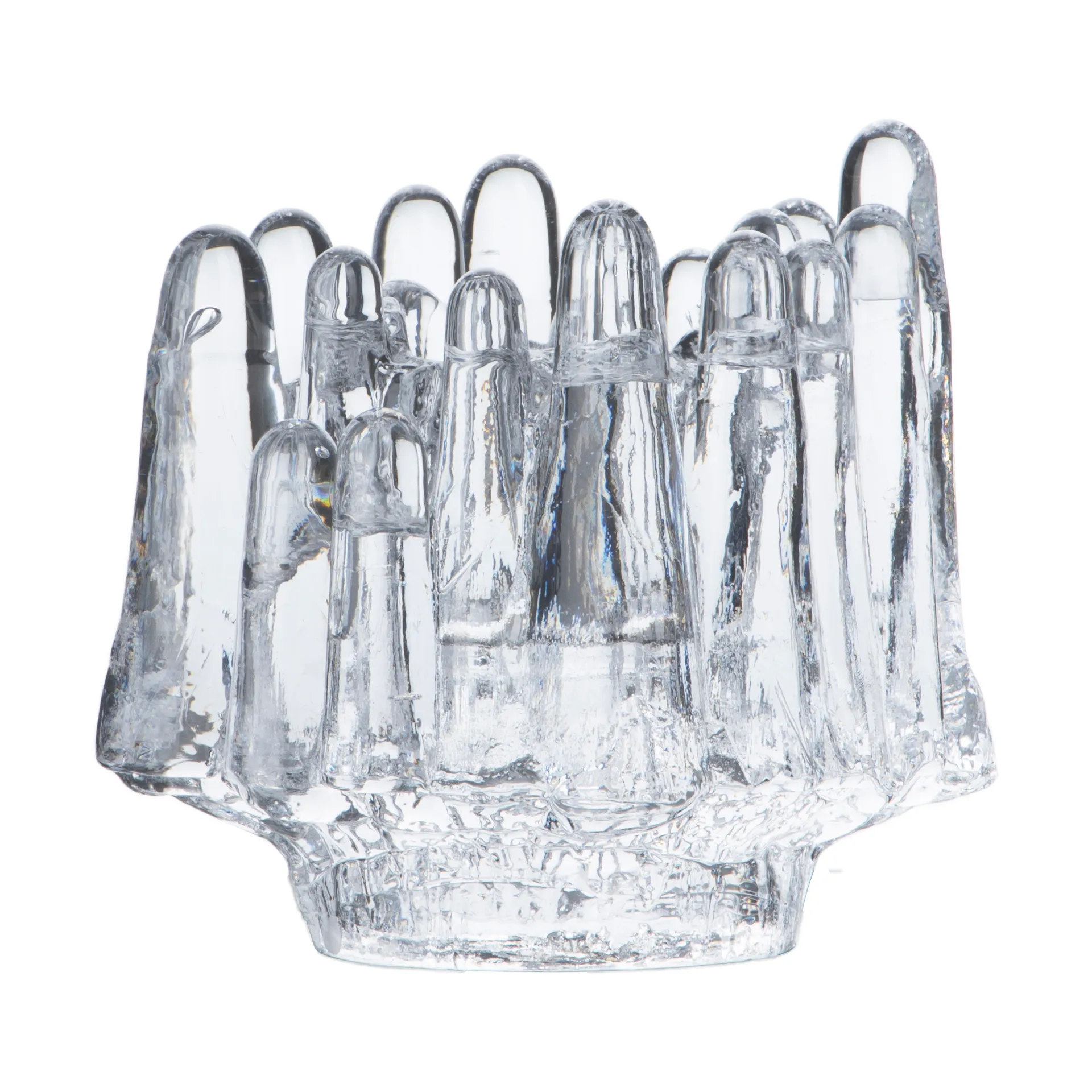 Kosta Boda Bougeoir Polar 112 mm Transparent