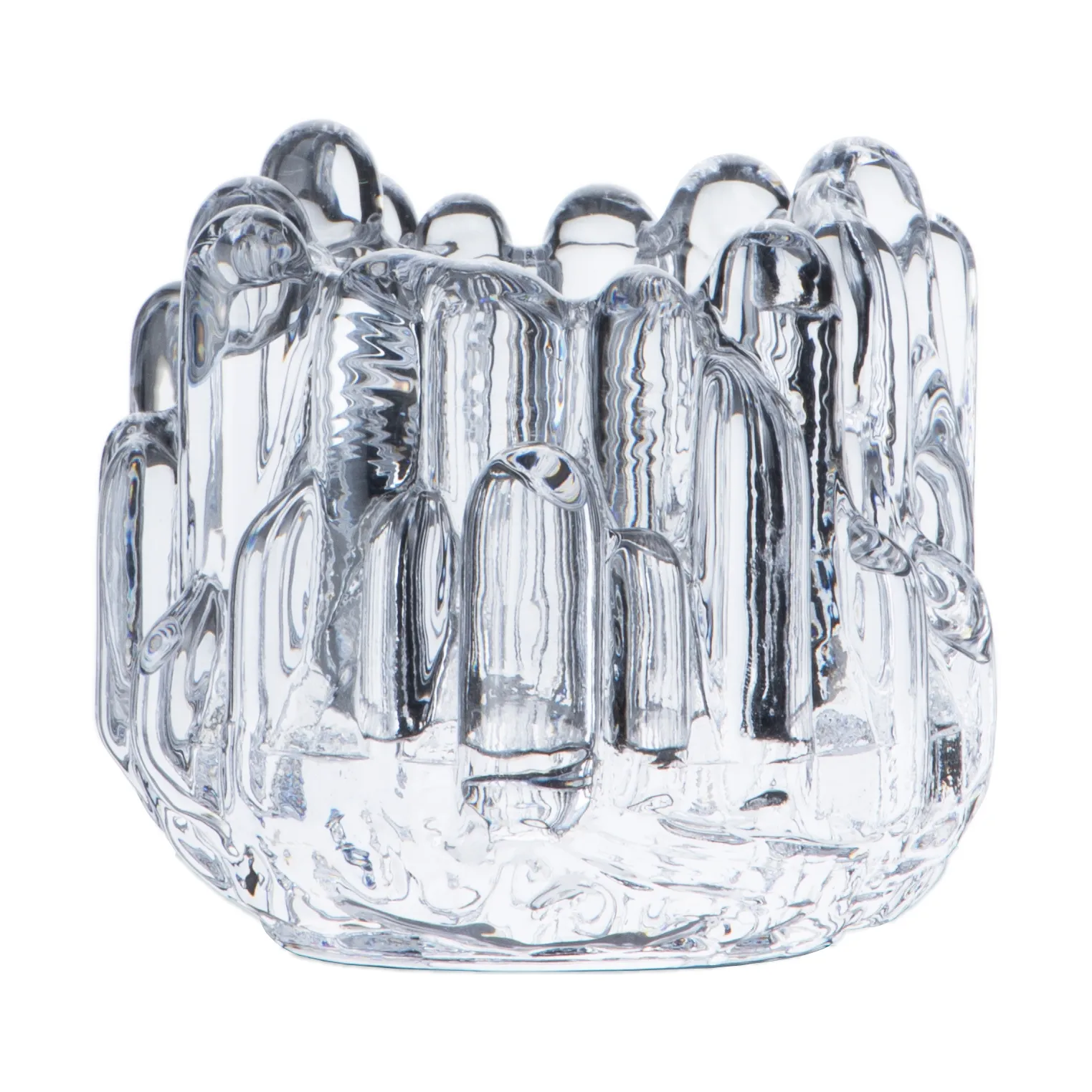 Kosta Boda Bougeoir Polar 86 mm Transparent