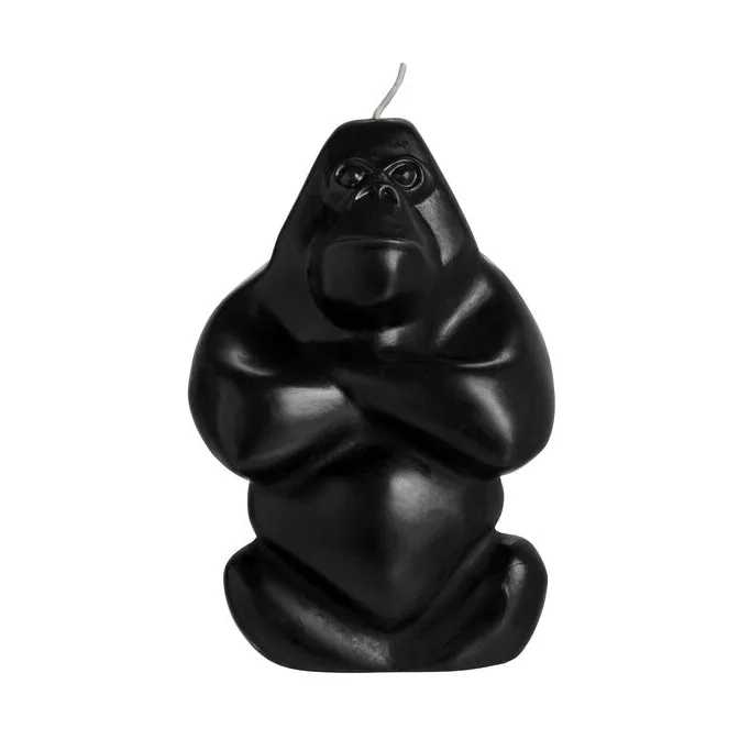 Kosta Boda Bougie Gabba Gabba Hey 11,5 cm Noir