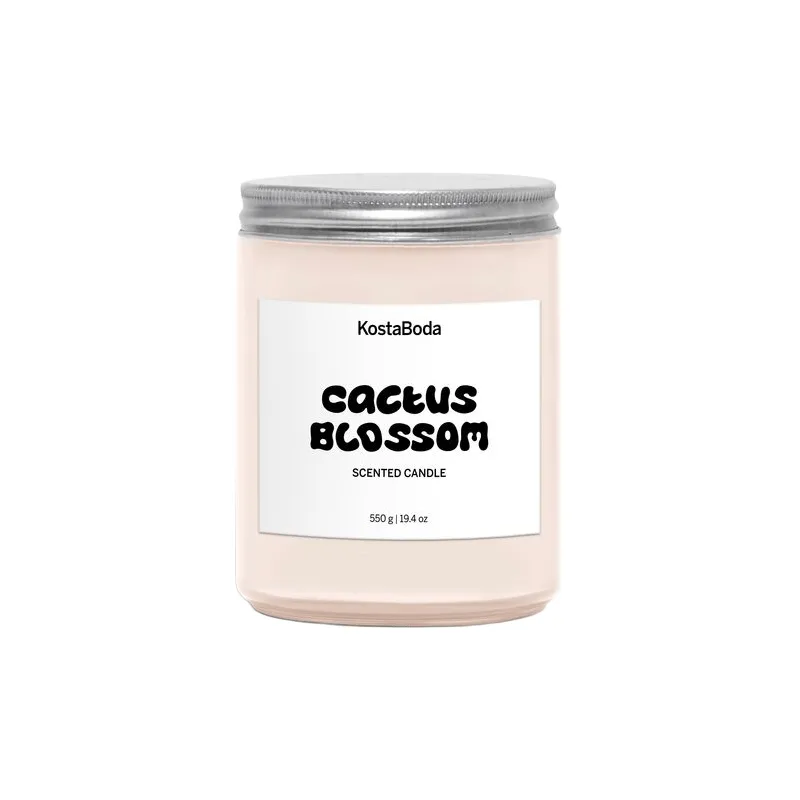 Kosta Boda Bougie parfumée Mind Cactus Blossom, 550 g