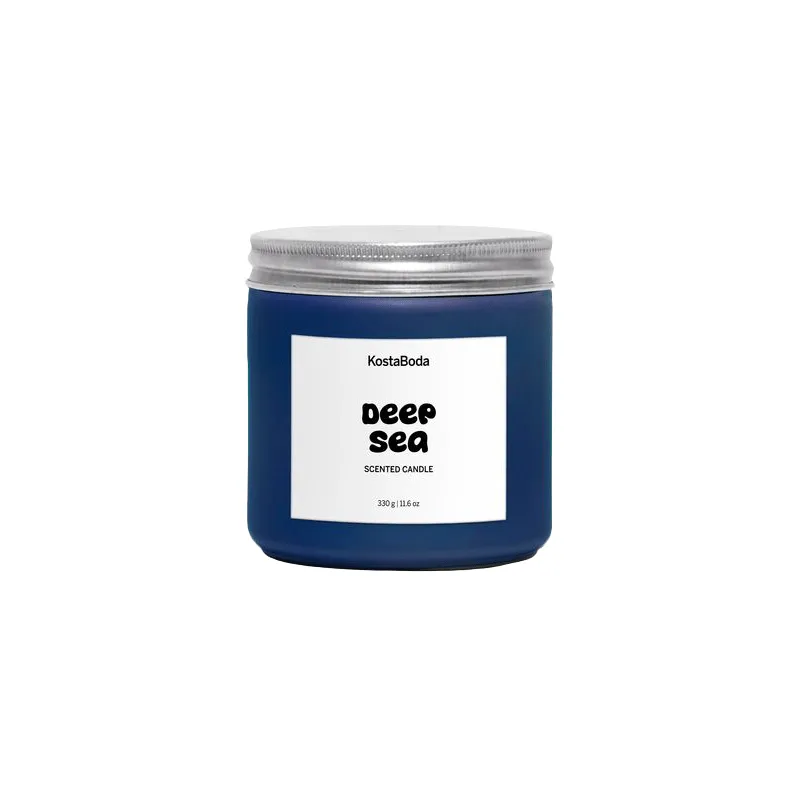 Kosta Boda Bougie parfumée Mind Deep sea, 330 g