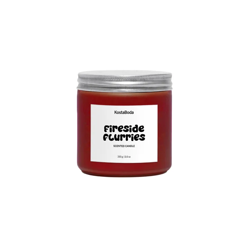 Kosta Boda Bougie parfumée Mind Fireside flurries, 330 g