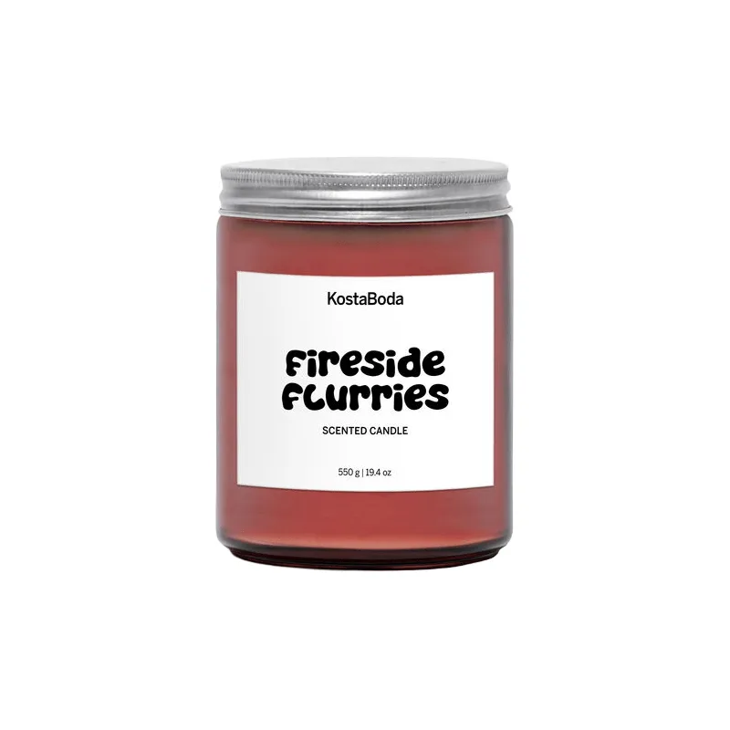 Kosta Boda Bougie parfumée Mind Fireside flurries, 550 g