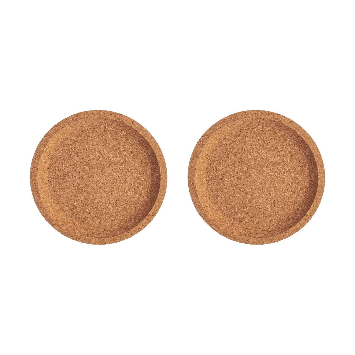 Kosta Boda Dessous de verre en liège Viva Ø10,9 cm, 2 pièces Marron
