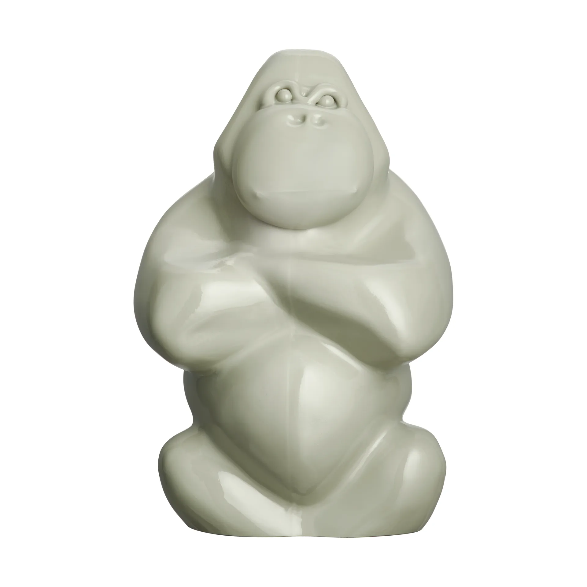 Kosta Boda Gabba Gabba Hey skulptur 305 mm Lysbeige billede