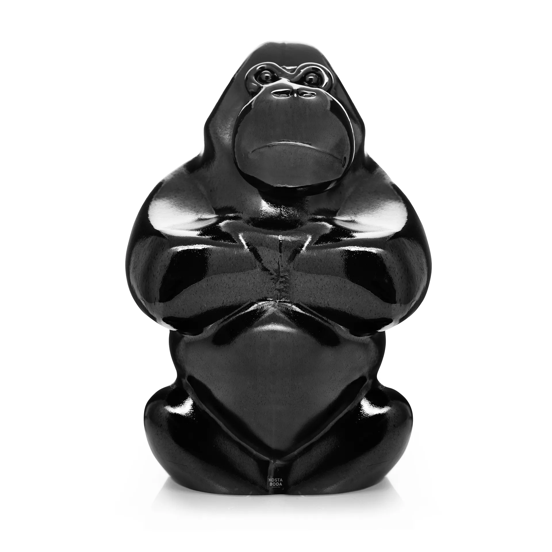 Kosta Boda Gabba Gabba Hey skulptur 305 mm Sort