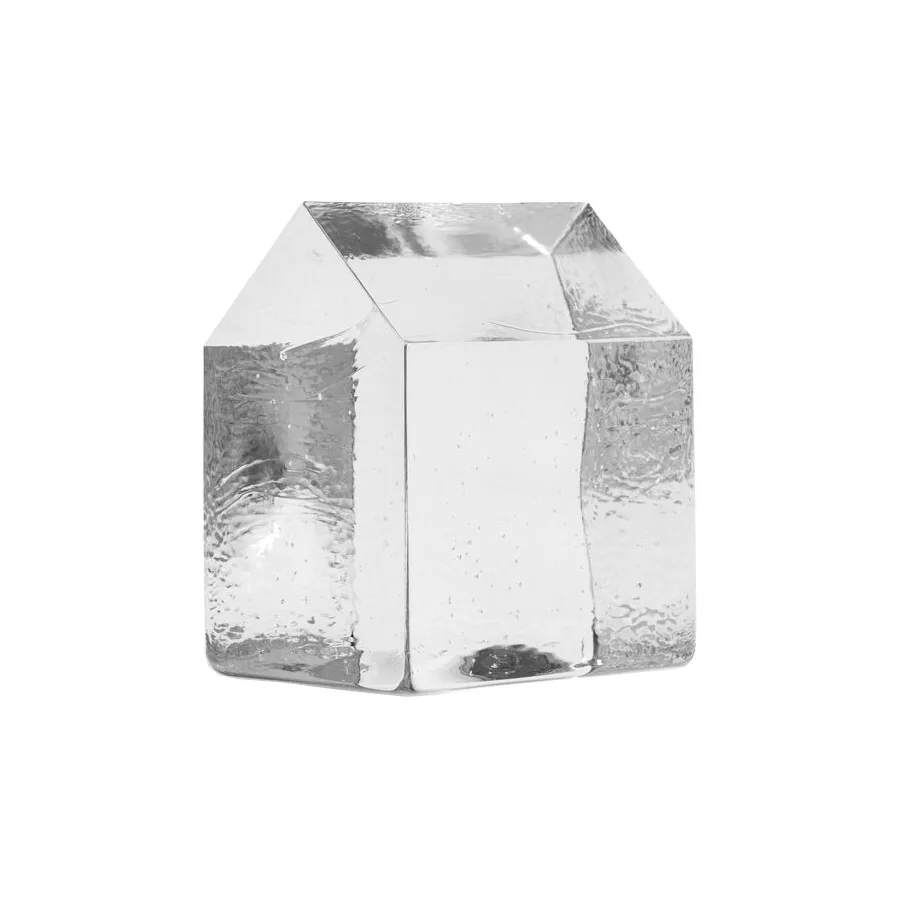 Kosta Boda Kosta hus Gennemsigtig, 13,8 cm
