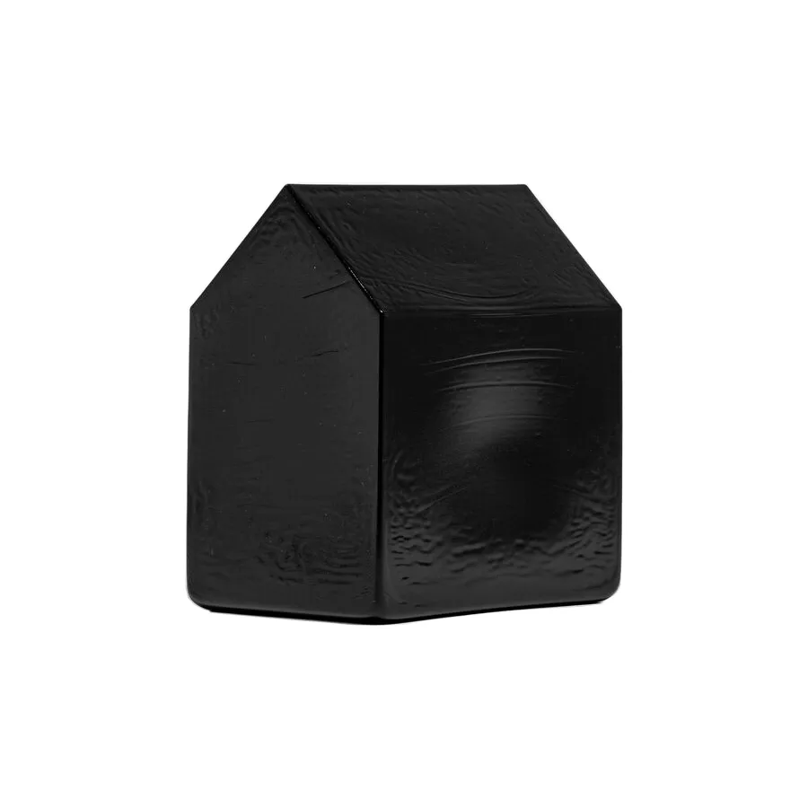 Kosta Boda Kosta hus Sort, 13,8 cm