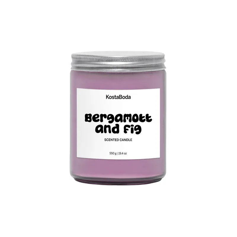 Kosta Boda Mind duftlys Bergamott & Fig, 550 g