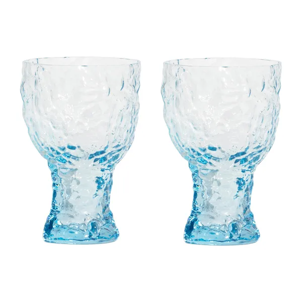 Moss highball glas 38 cl 2-pack, Cirkulärt glas
