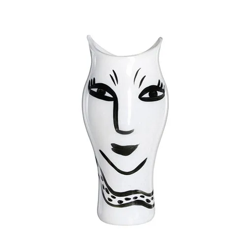 Kosta Boda Open mind vase hvit