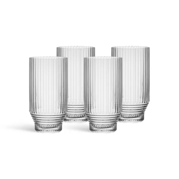 Pavilion Highballglas, Klar, 30 cl, 4-pack