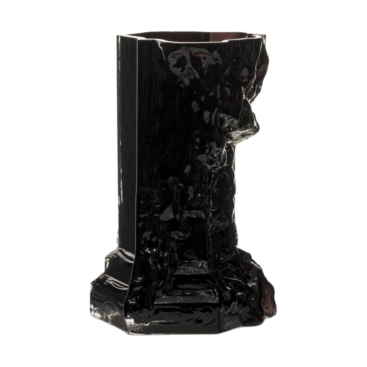Kosta Boda Rocky Baroque vase 25 cm Nattsort