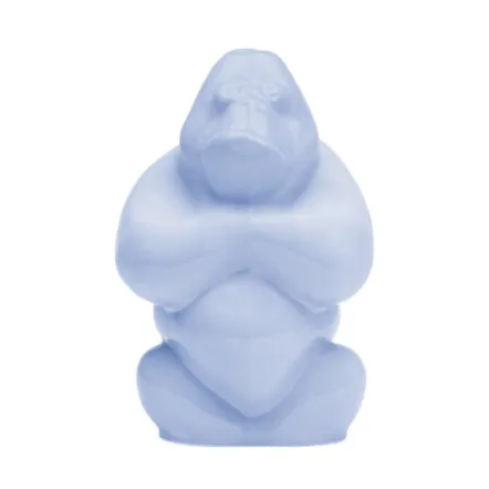 Kosta Boda Sculpture Gabba Gabba Hey 120 mm Aloha blue