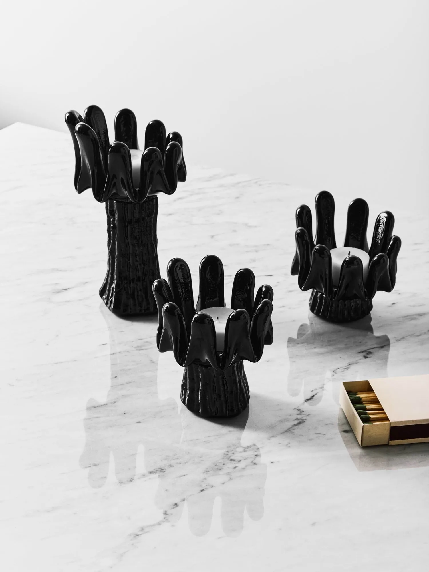 Kosta Boda | コスタボダ からのSunflower キャンドルホルダー 9.2 cm