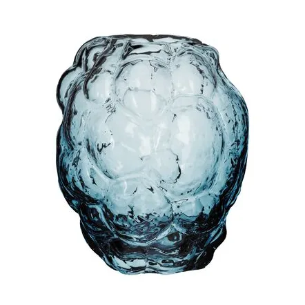 Kosta Boda Vase Moss circulaire 11,5 cm Bleu