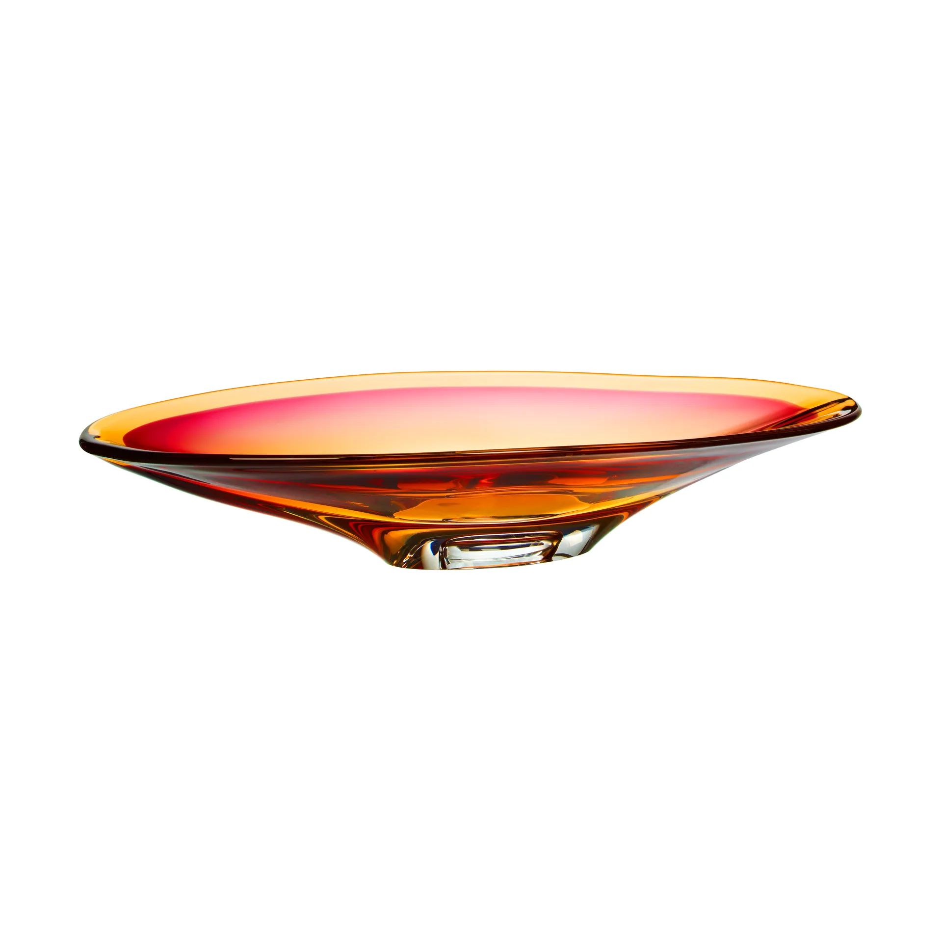 Kosta Boda Vision fad Ø52,5 cm Lyserød/Rav