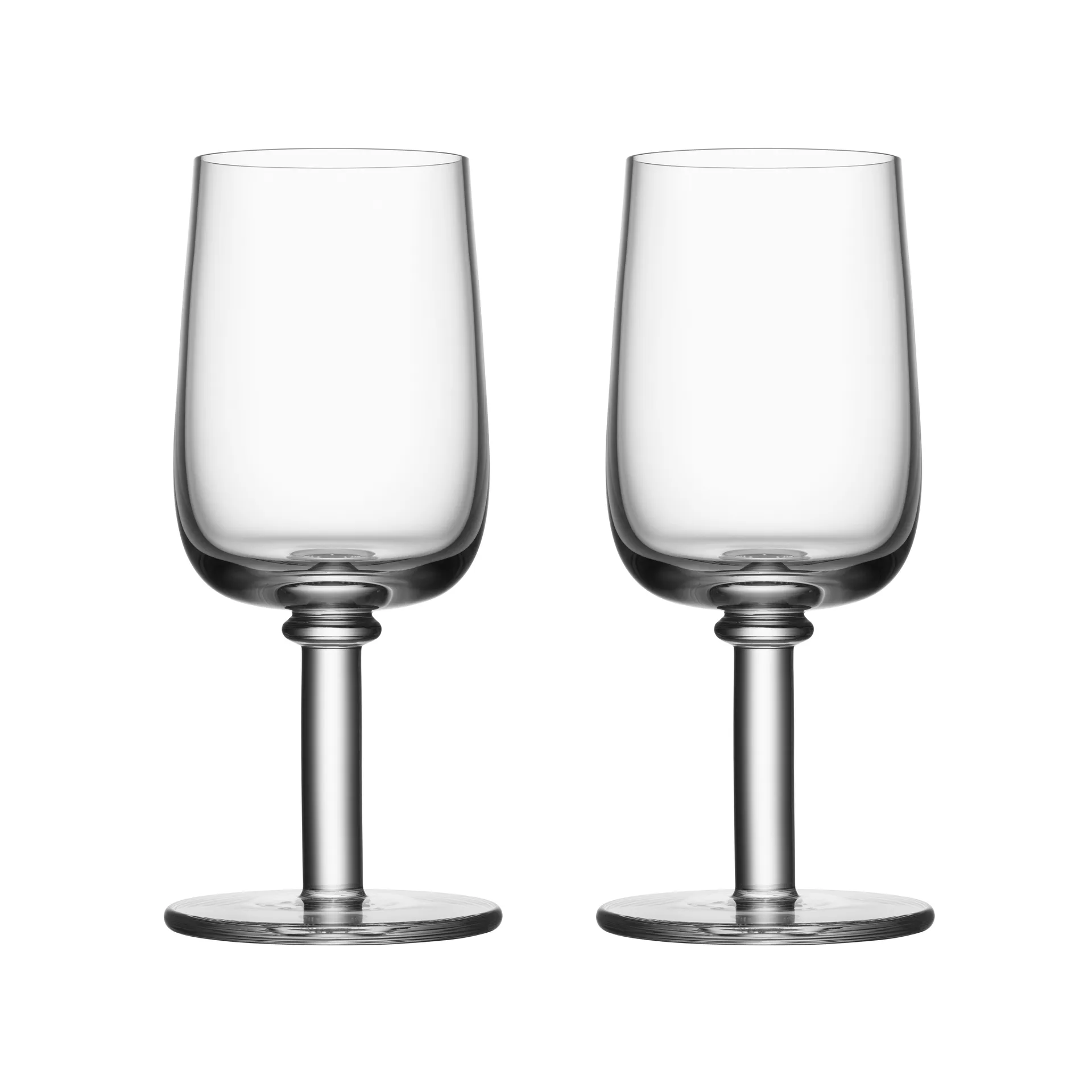 Kosta Boda Viva glas på fod 25 cl 2-pak Klar