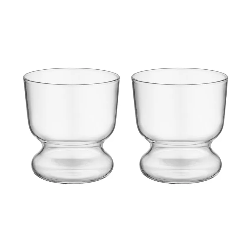 Kosta Boda Viva old fashioned glas 28 cl 2-pak Klar