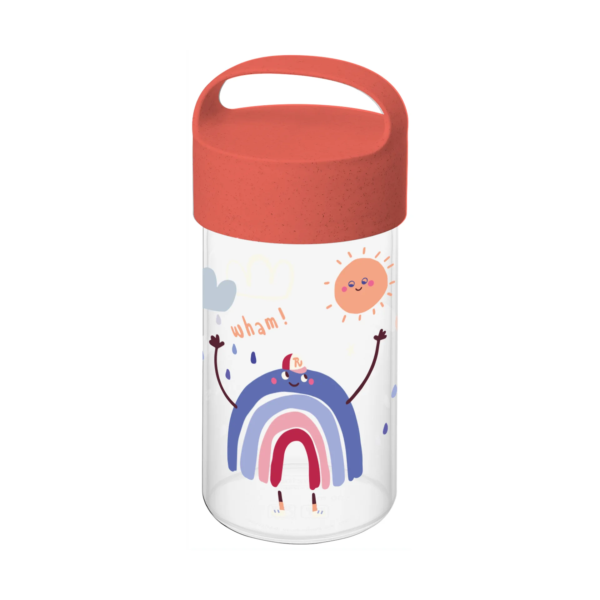 Koziol Bouteille d'eau Buddy Snack, 50 cl Drömmar