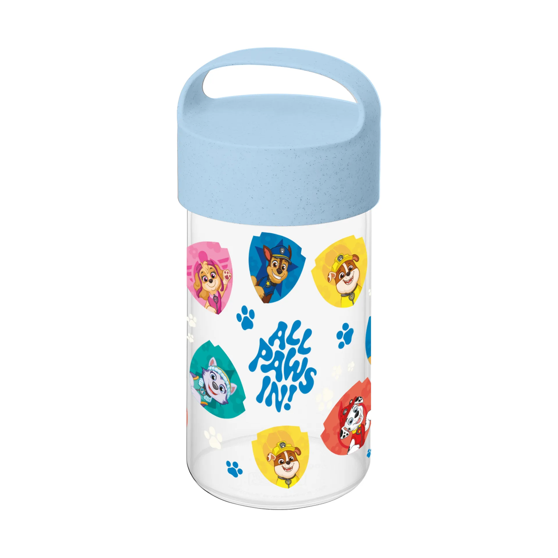 Koziol Bouteille d'eau Buddy Snack Paw Patrol, 50 cl Bleu