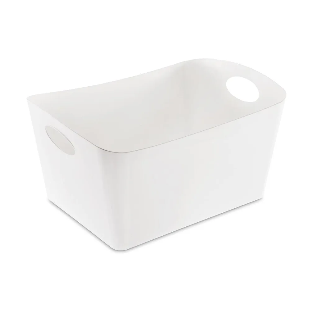 Koziol Boxxx opbevaringskasse L 15 L Recycled white