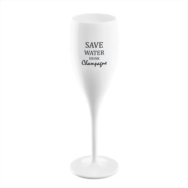 Cheers champagneglas 10 cl 6-pack, Save water drink champagne