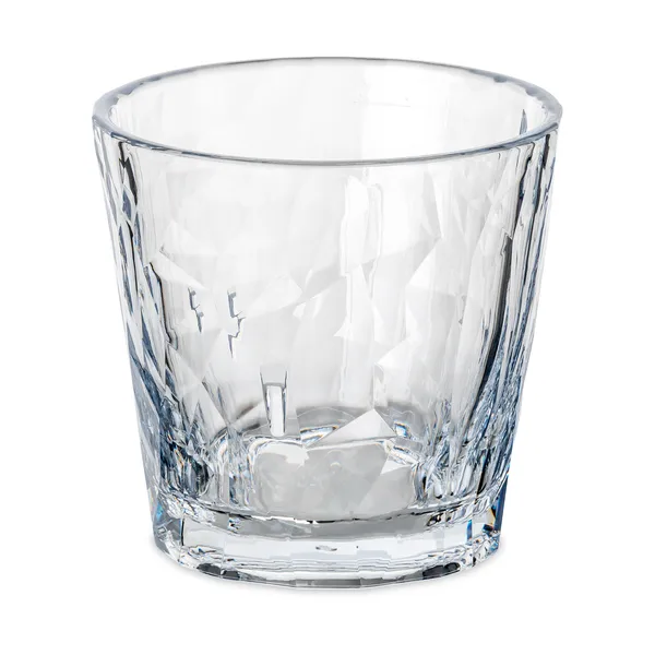 Club No. 22 tumblerglas plast 25 cl 2-pack, Kristallklar