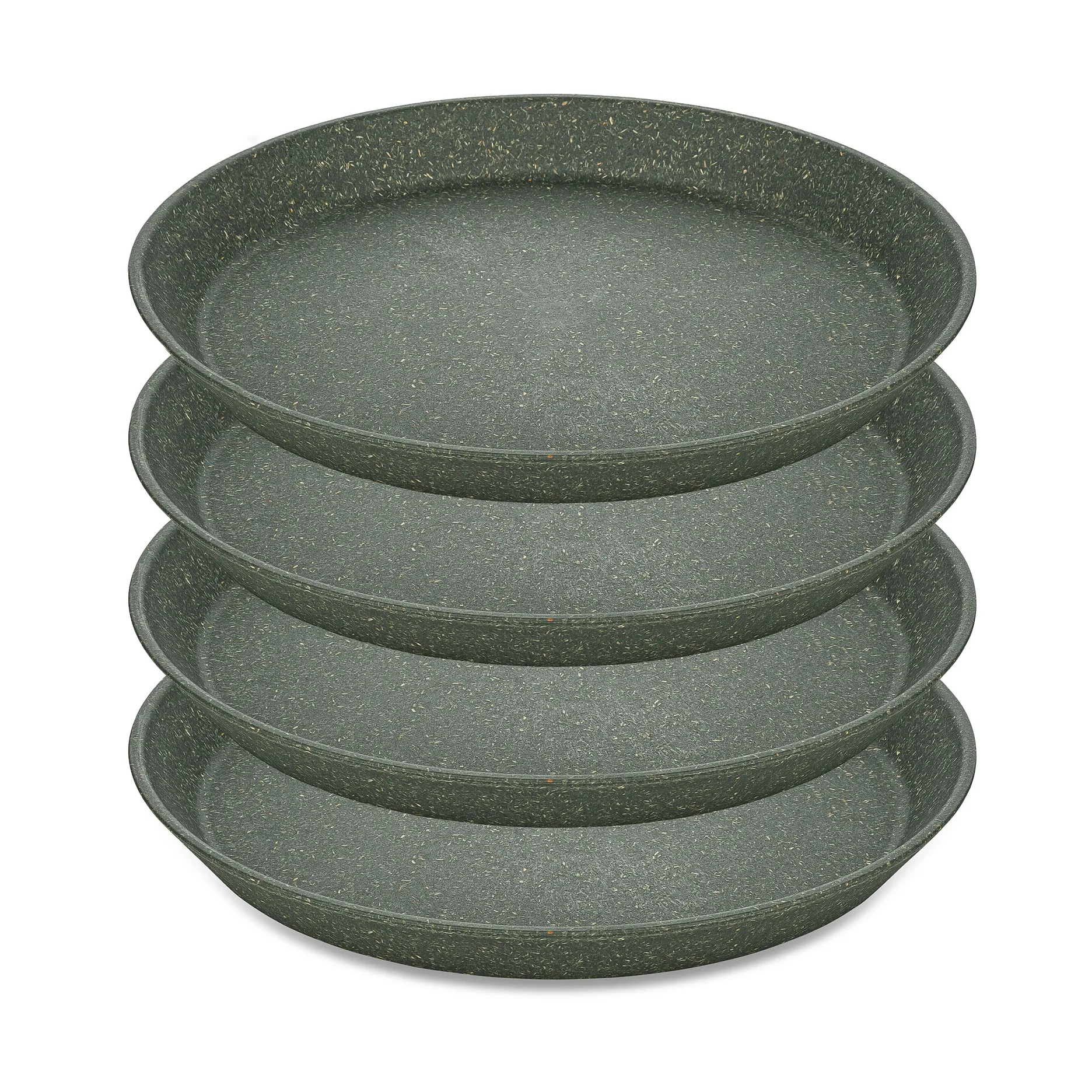 Koziol Connect asiet Ø20,5 cm 4-pak Nature ash grey
