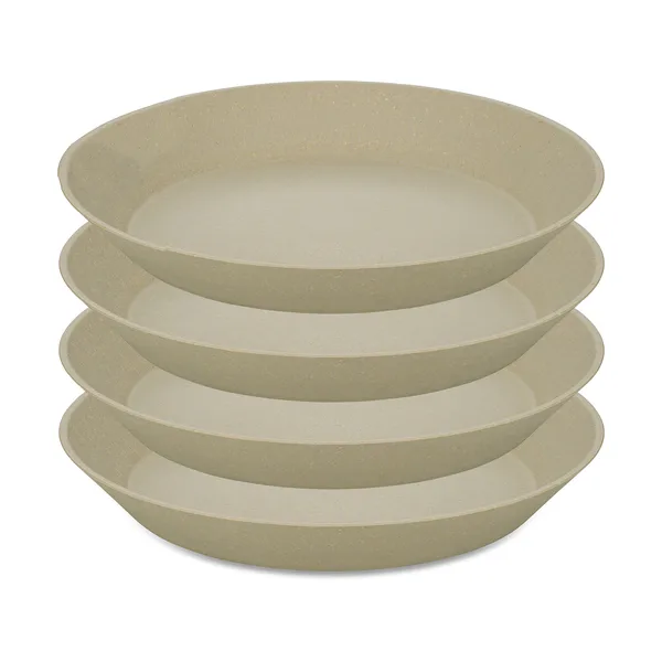 Connect djup tallrik Ø24 cm 4-pack, Nature desert