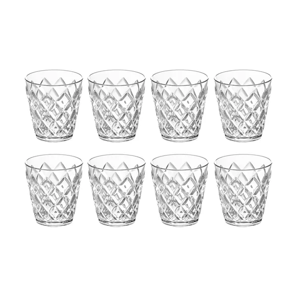 Crystal S Dricksglas 8-pack, Kristallklar