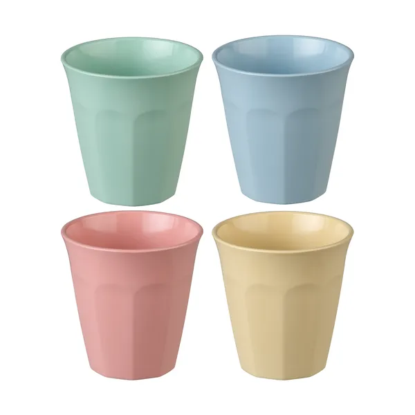 Nora dricksglas S 15 cl 4-pack, Blå-grön-rosa