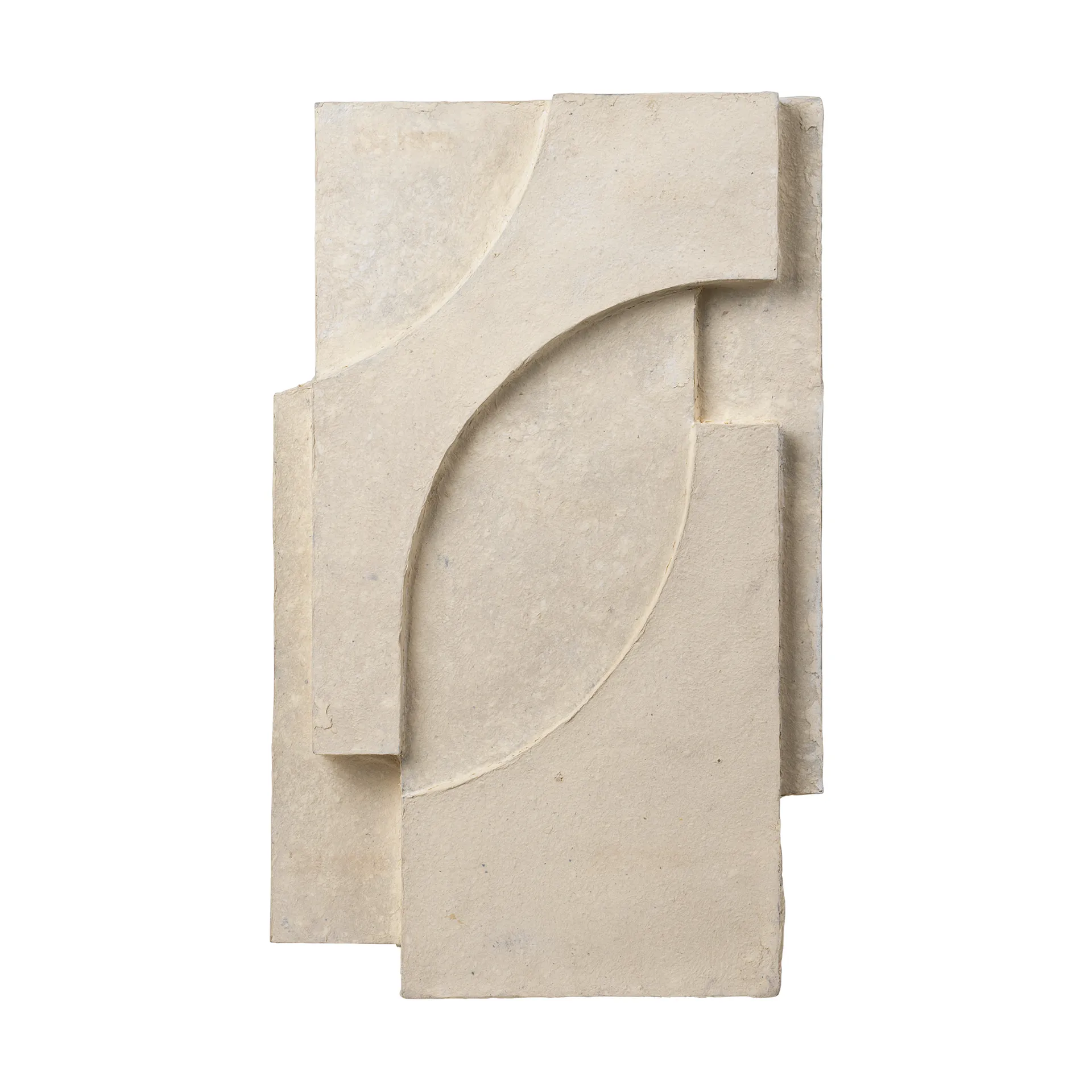 Kristina Dam Studio Décoration murale Serif Relief M Off white