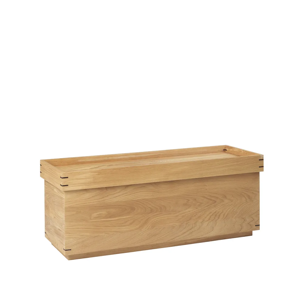Bakkebord/sidebord Kristina Dam Japanese Naturlig Eg 95x35x40 cm