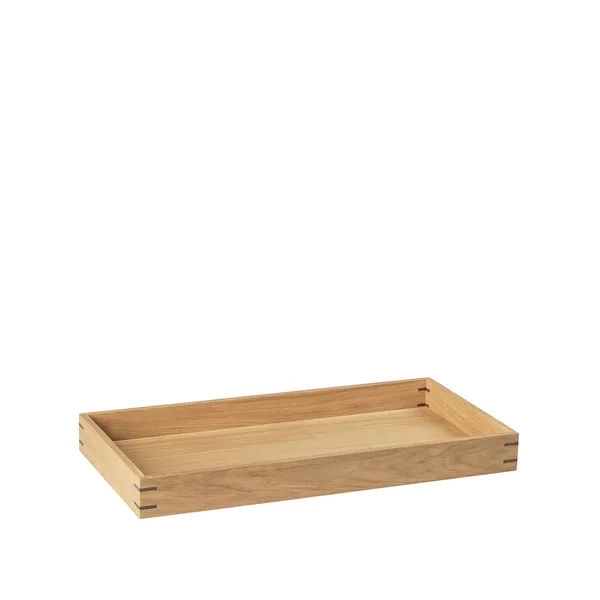Japanese bricka, dark oak, large