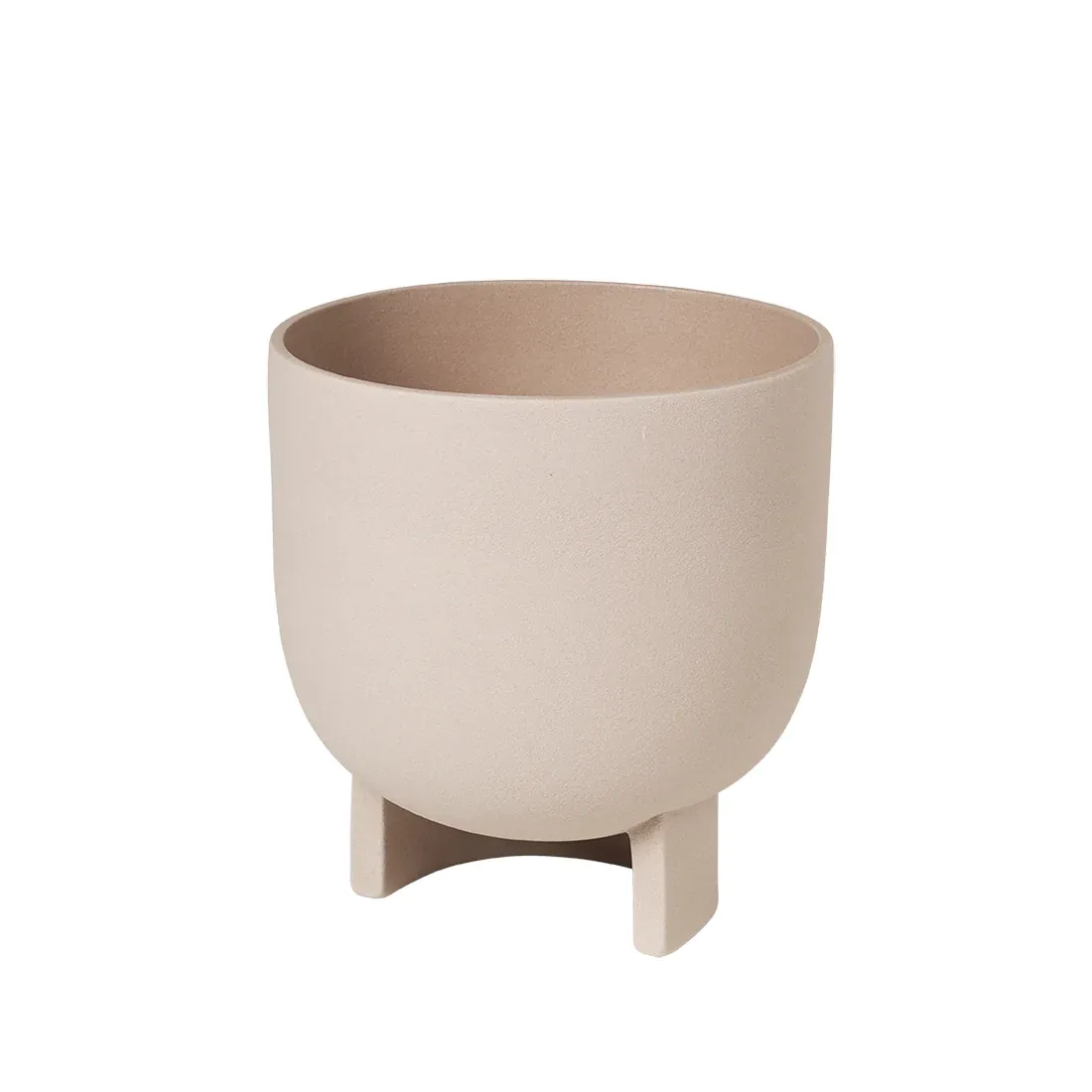 Urtepotte Kristina Dam Serene Stor Sandfarvet Terracotta Ø23ÃH24,5 cm