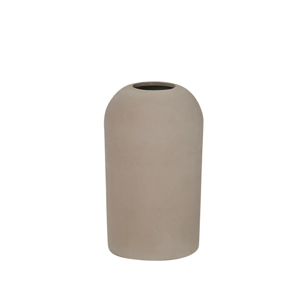Kristina Dam Studio Vase Dome grey engobe, medium