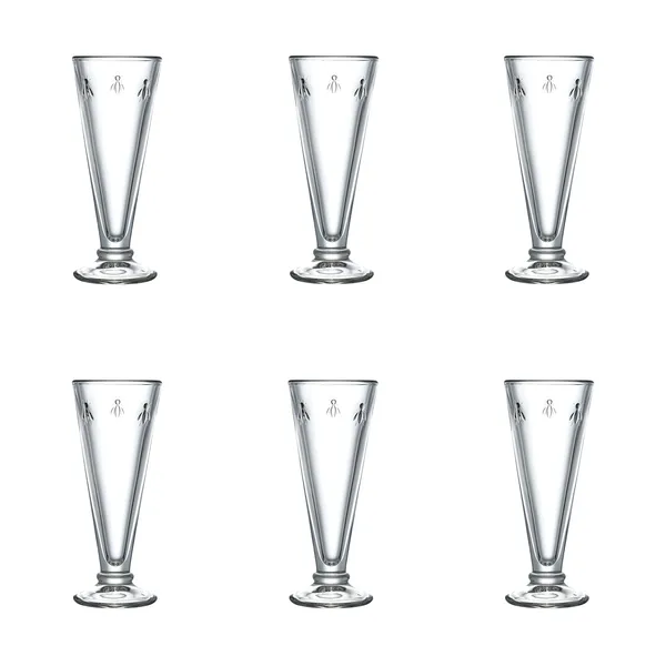 Abeille champagneflöjt 15 cl 6-pack, Klar