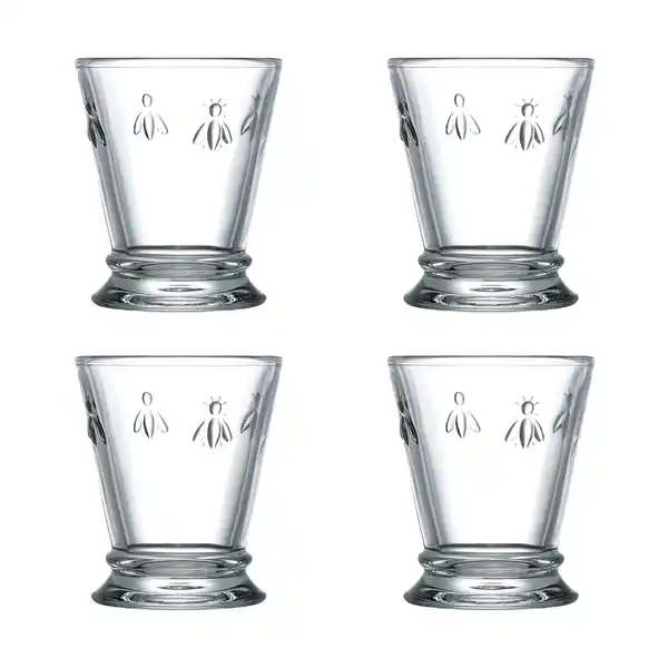 Abeille dricksglas 26 cl 4-pack, Klar