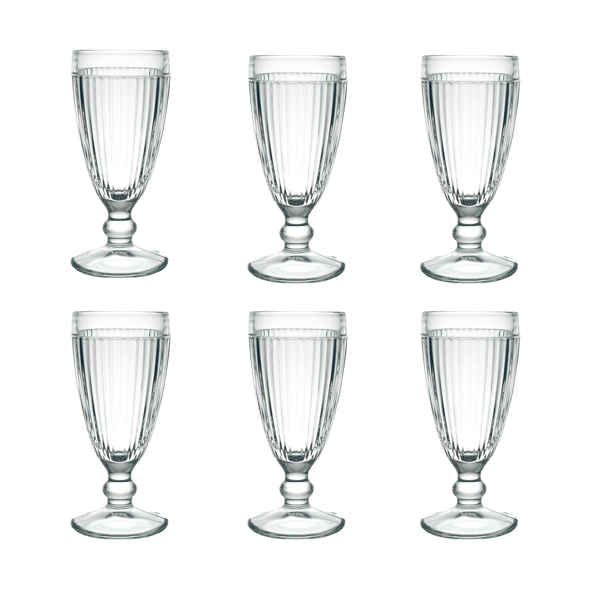 La Rochère Antillaise glas/dessertglas 29 cl 6-pak Klar billede