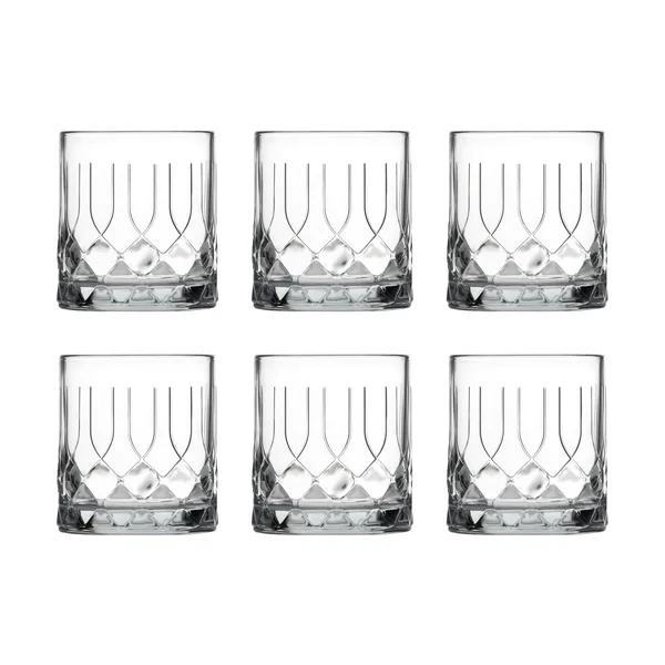 Chicago tumbler whiskyglas 6-pack, 34 cl
