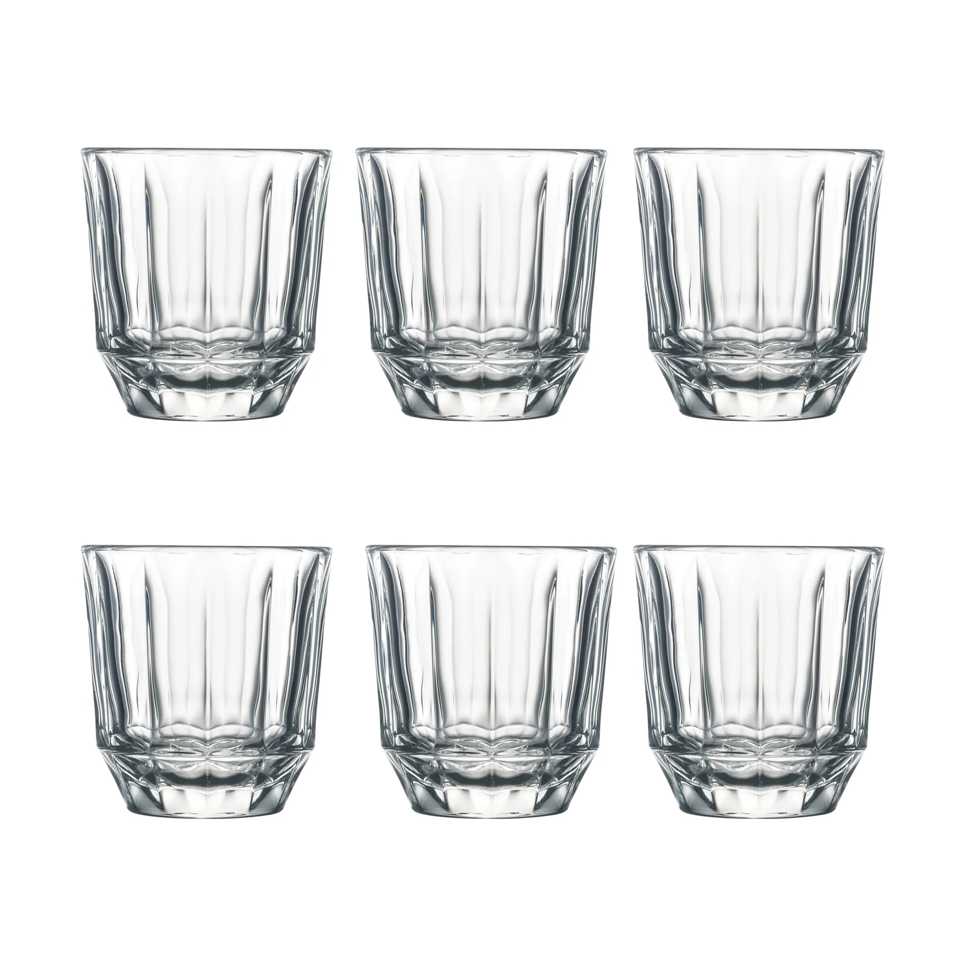 La Rochère City drikkeglas 25 cl 6-pak Klar