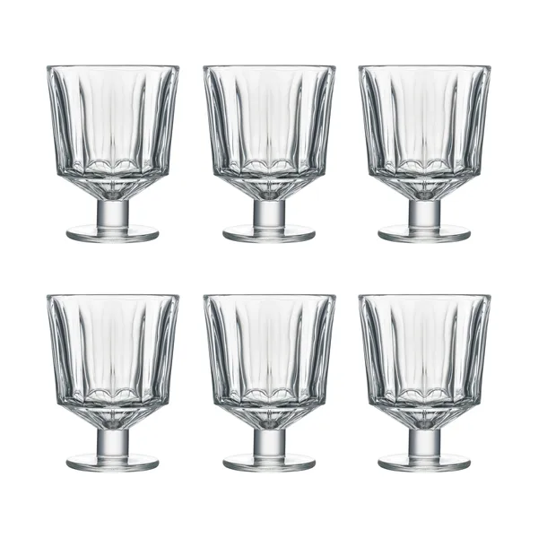 City vinglas 26 cl 6-pack, Klar