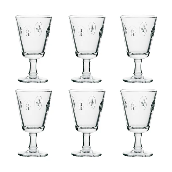 Fleur de Lys vinglas 24 cl 6-pack, Klar