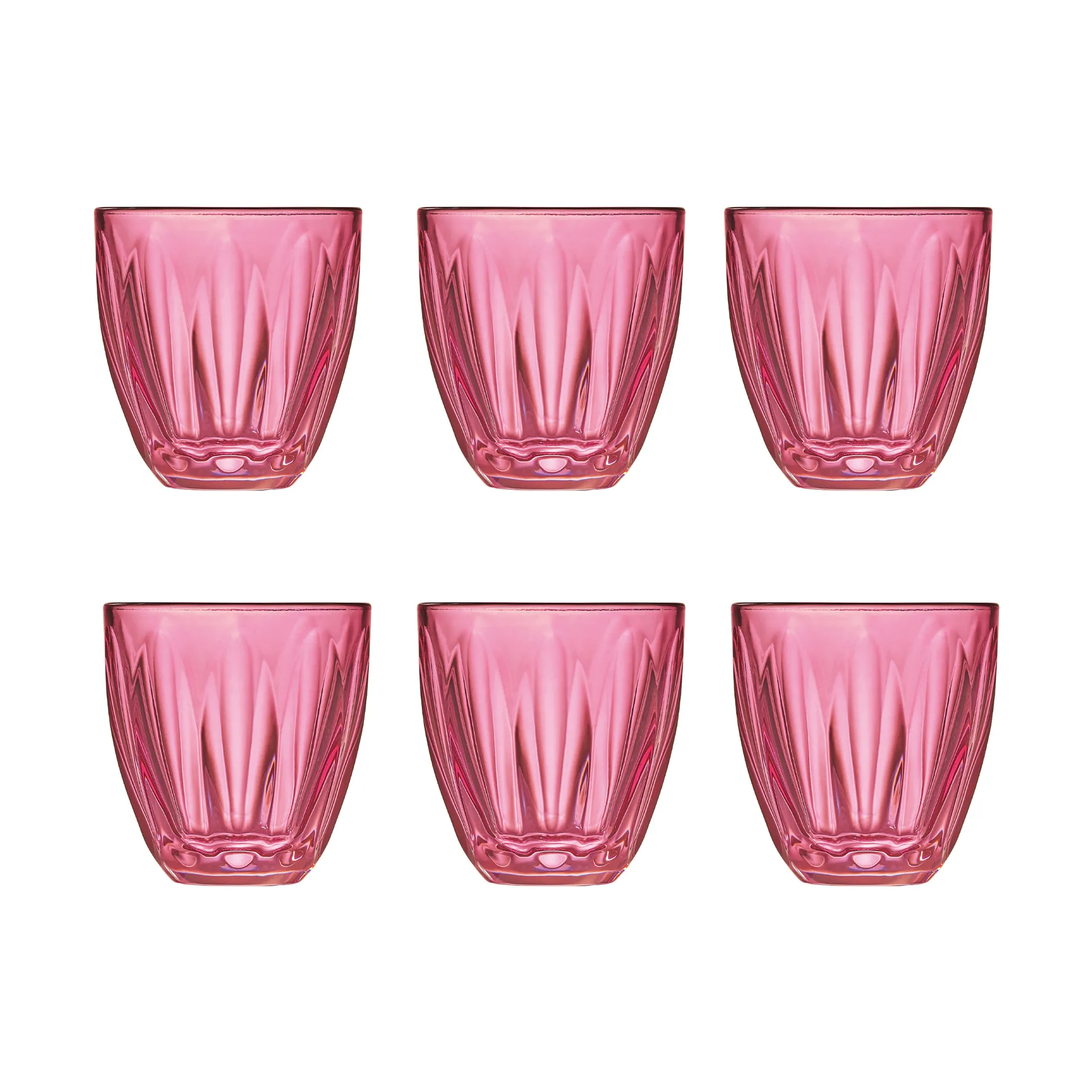 La Rochère Lily vattenglas 6 pak Raspberry
