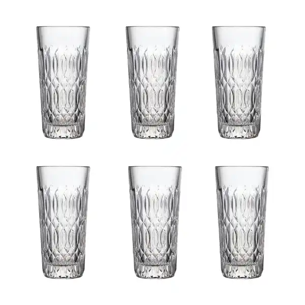 Verone drinkglas 34 cl 6-pack, Klar